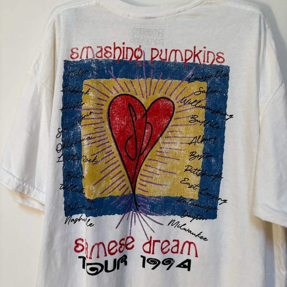 NWOT Smashing Pumpkins Siamese Dream Tour 1994 Tee Dress Size S/M - Picture 11 of 11